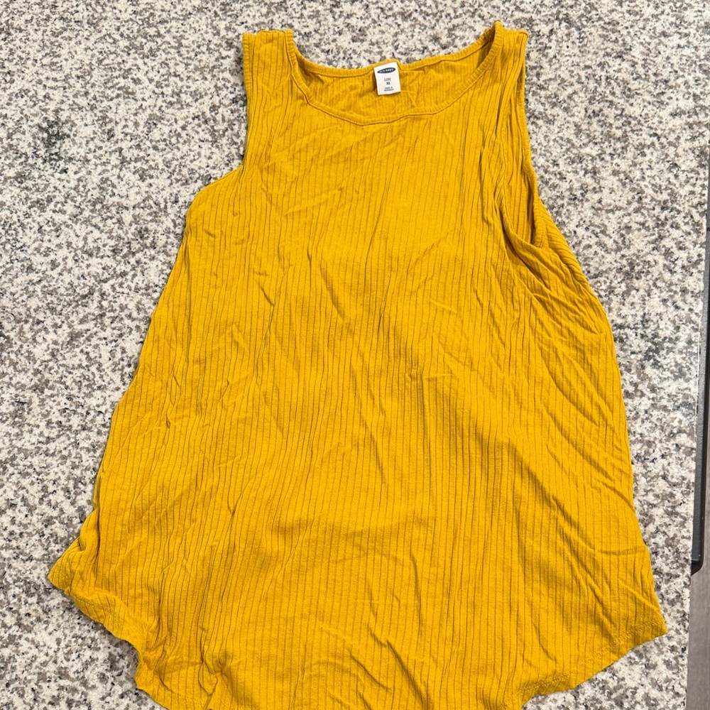 Old Navy Mustard Tank Top
